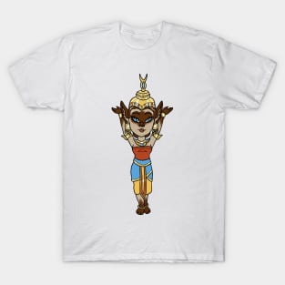 Siamese Cat Thai Dancer Girl CHIBI SD MONSTER GIRLS Series I T-Shirt